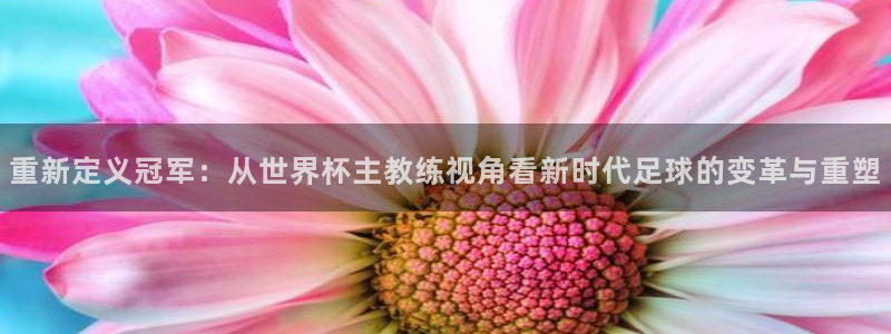 世界杯亚洲区预选赛：重新定义冠军：从世界杯主教练视角看新时代足球的变革与重塑