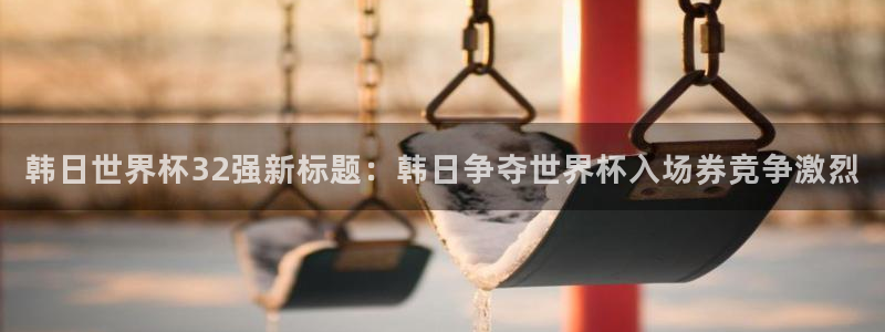 世界杯2026预选赛：韩日世界杯32强新标题：韩日争夺世界杯入场券竞争激烈